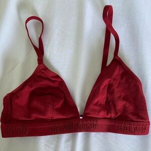 NWOT Calvin Klein bralette